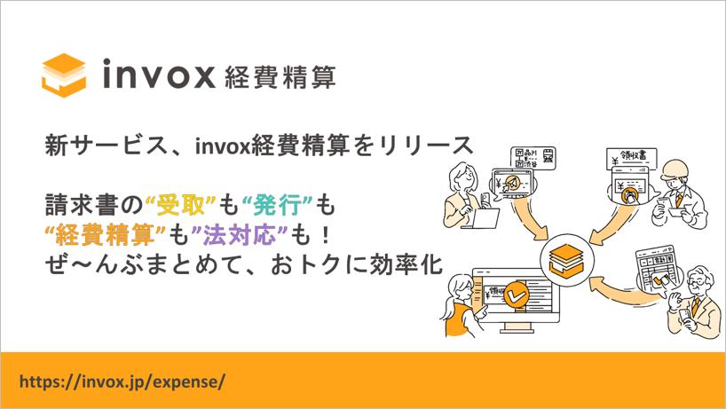 invoxが新サービス「invox経費精算」をリリース、圧倒的なコストパフォーマンスのinvoxシリーズで包括的に経...