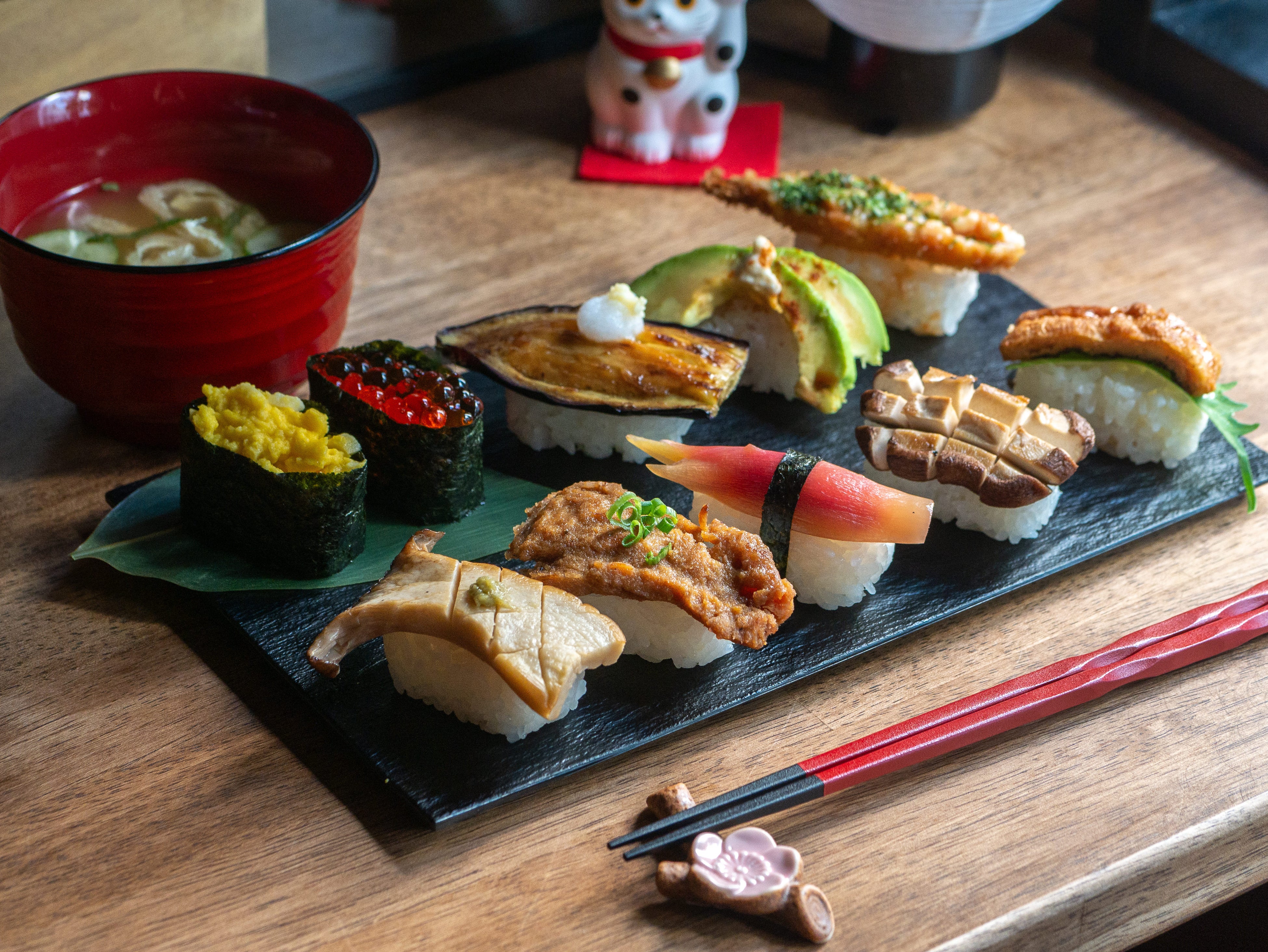 東京初のヴィーガン寿司専門店「Vegan Sushi Tokyo」が渋谷区道玄坂にオープン。1ヶ月で来店者400人超え