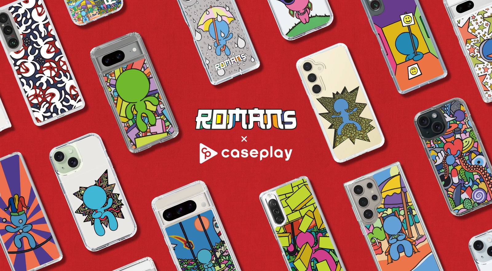 ジョルジオ・サウリーニによる、イタリア・ローマ発のアートブランド「ROMANｓ」のスマートフォンケースが、“...