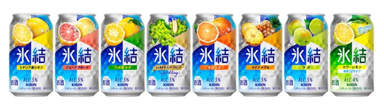 キリン氷結®がリニューアル！ブランドコミュニケーションを一新！「おいしいだけで、しあわせだ。NEW 氷結®」...