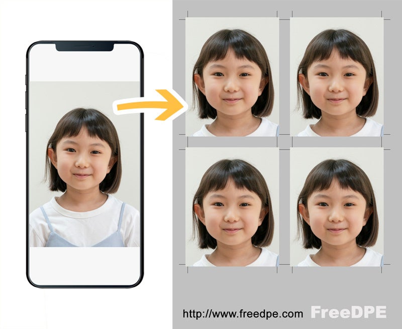 「FreeDPE」マイナポータルのパスポート申請用写真の規格に対応