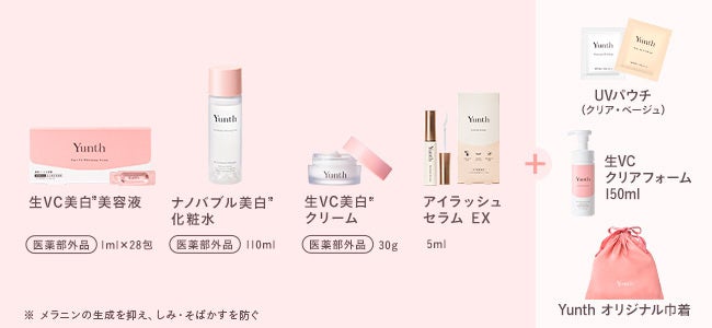 使用期限30秒の生ビタミンC配合「Yunth 生VC美白美容液」が楽天上半期ランキング2024 第1位を受賞『お客さま...