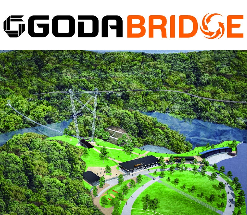 ゴウダ株式会社、日本最長420ｍつり橋のネーミングライツを獲得 “GODA BRIDGE" 誕生へ