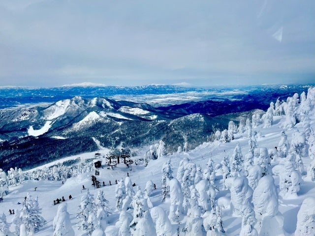 見れたらラッキーなスポットランキング1位は、山形県 山形市の「蔵王の樹氷」