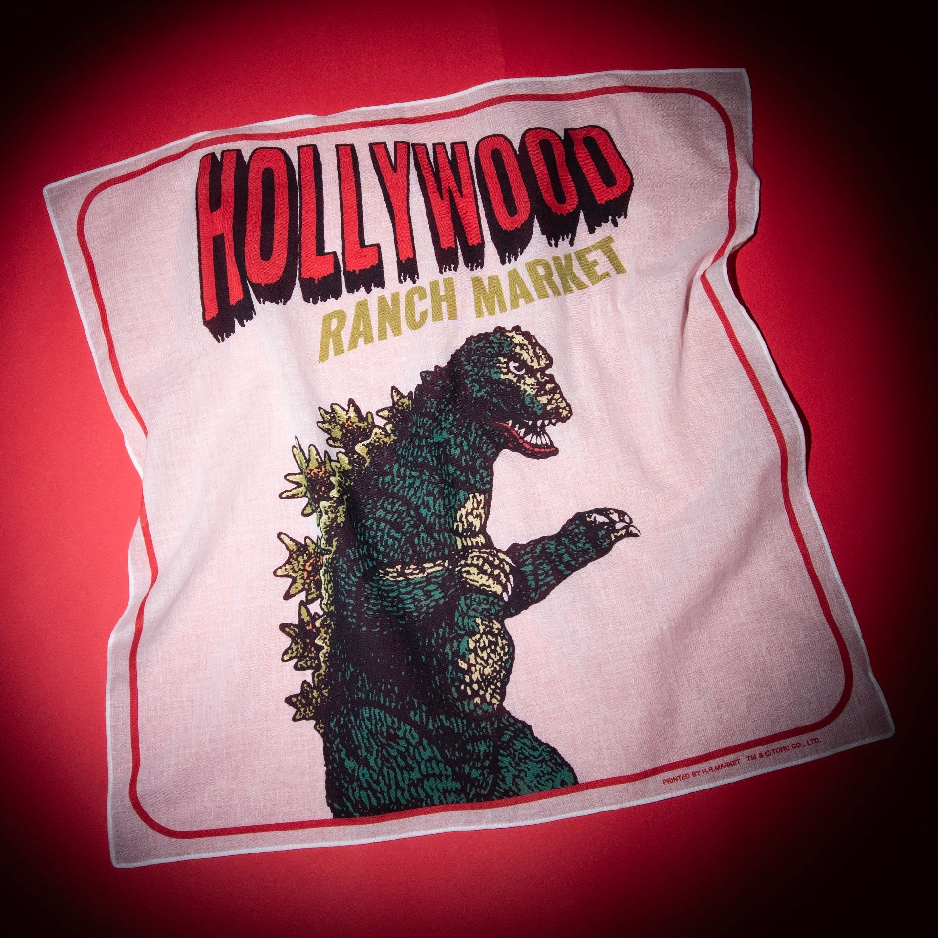 「GODZILLA」と「HOLLYWOOD RANCH MARKET」との初となるコラボレーションアイテムを発売！