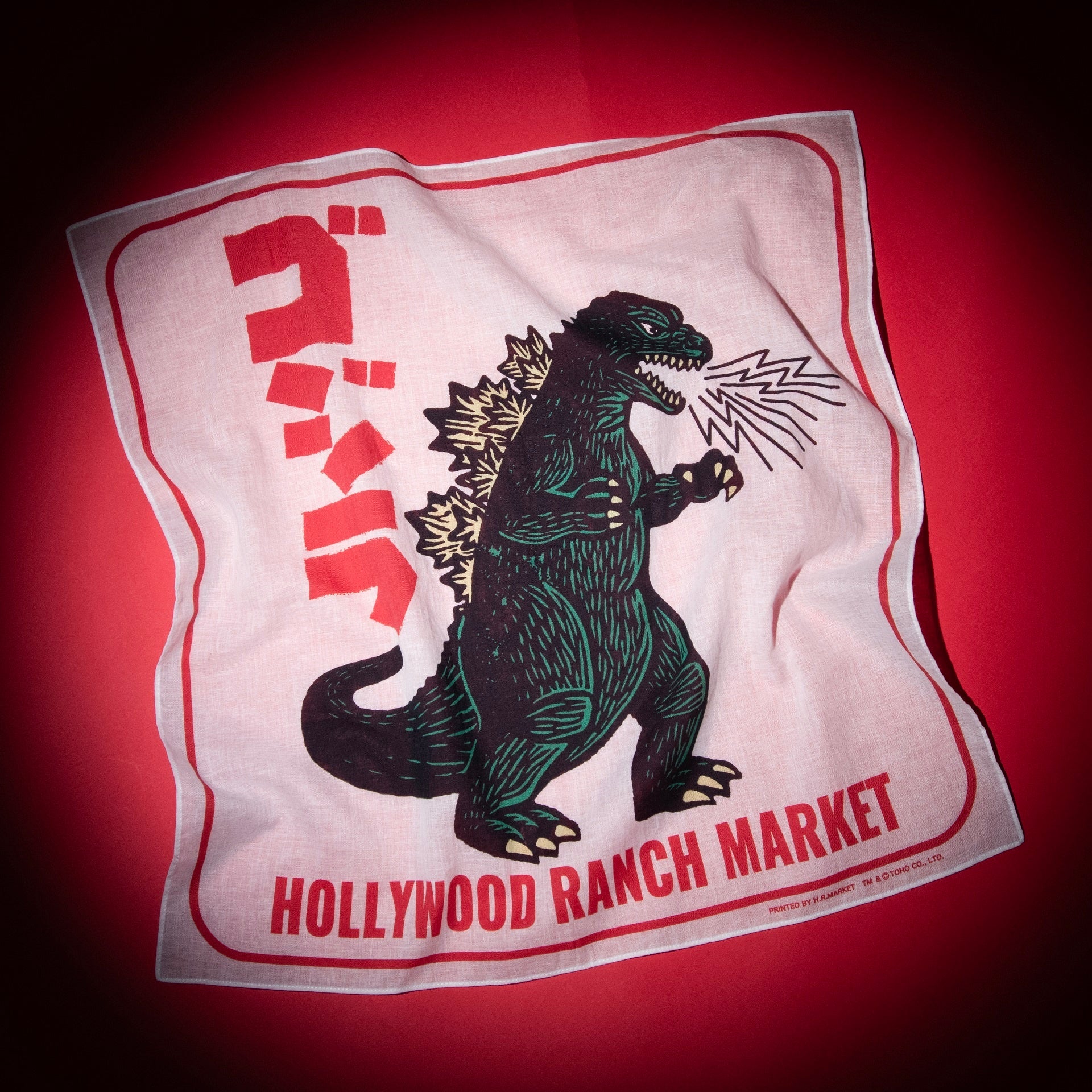 「GODZILLA」と「HOLLYWOOD RANCH MARKET」との初となるコラボレーションアイテムを発売！