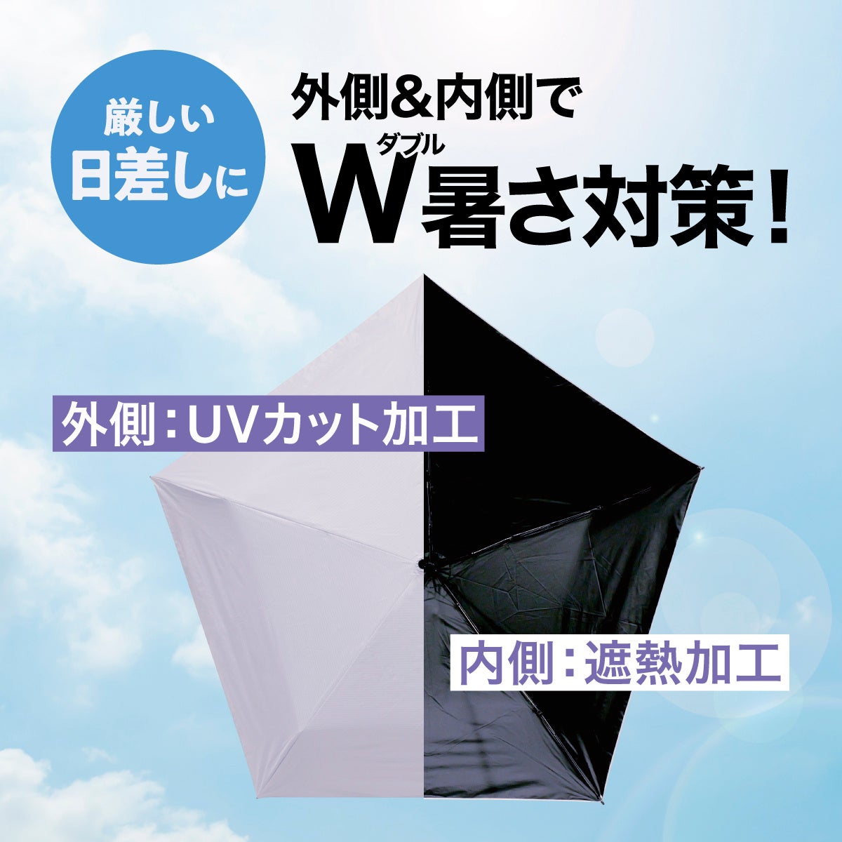 風船につけると浮く！？持っているのを忘れるほど軽い折り畳み傘が発売開始