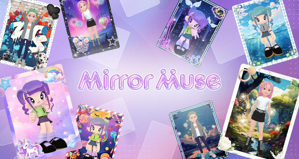 Pocket RDのアバターアプリ。写真1枚で自分のアバターを作れる「Mirror Muse」がアップデート！