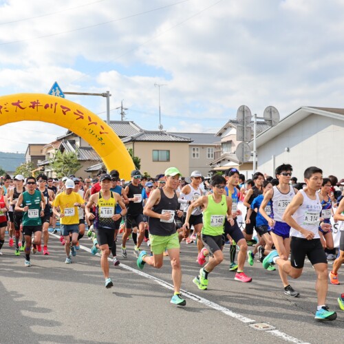 10月27日（日）開催「第16回しまだ大井川マラソンinリバティ」フルマラソン参加者募集中