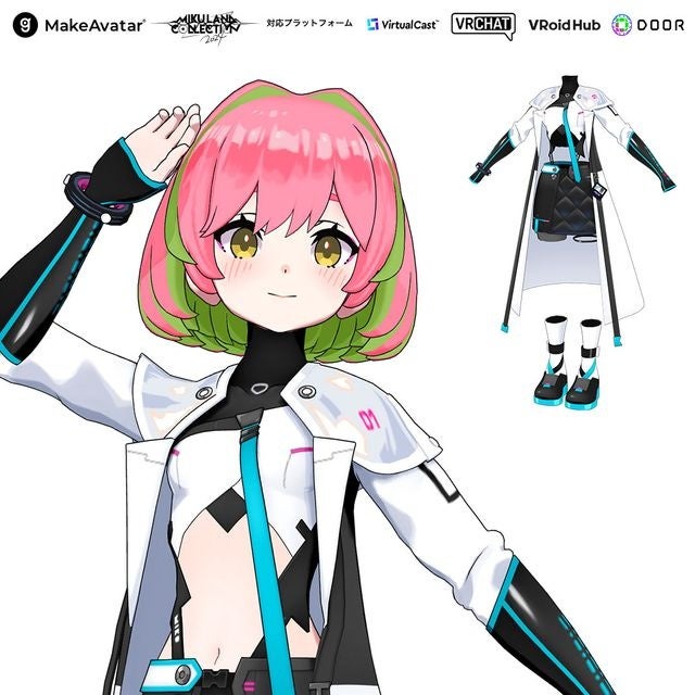 さいとうなおき氏デザインの「初音ミク」のデジタルグッズ東急歌舞伎町タワーの物販コーナーやオンラインスト...