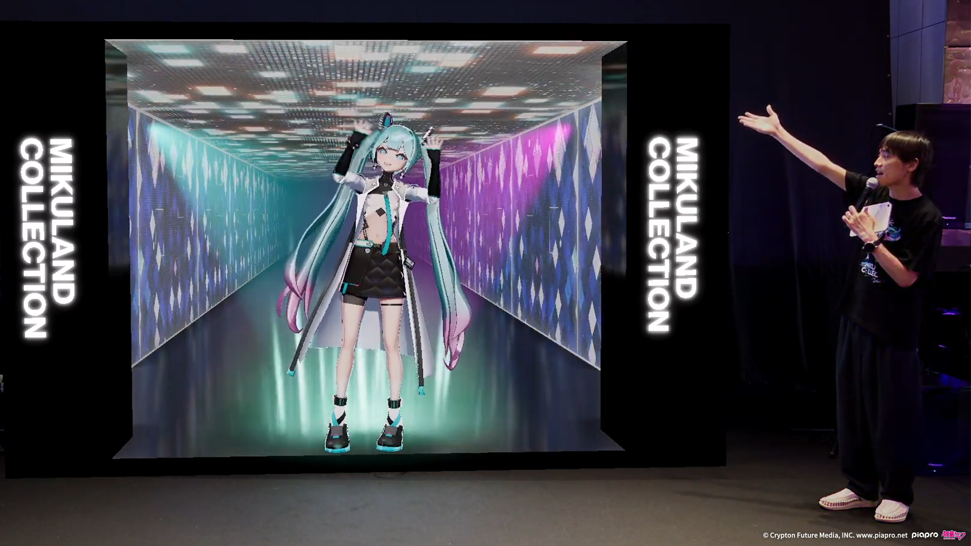 初音ミク初のリアル×バーチャル連動ファッションショー開催レポート