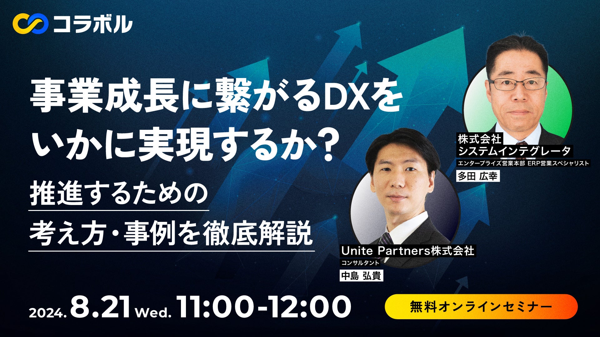 株式会社システムインテグレータ、経営者や情報システム部門向けにDX推進のための計画プロセスとERP導入のポ...