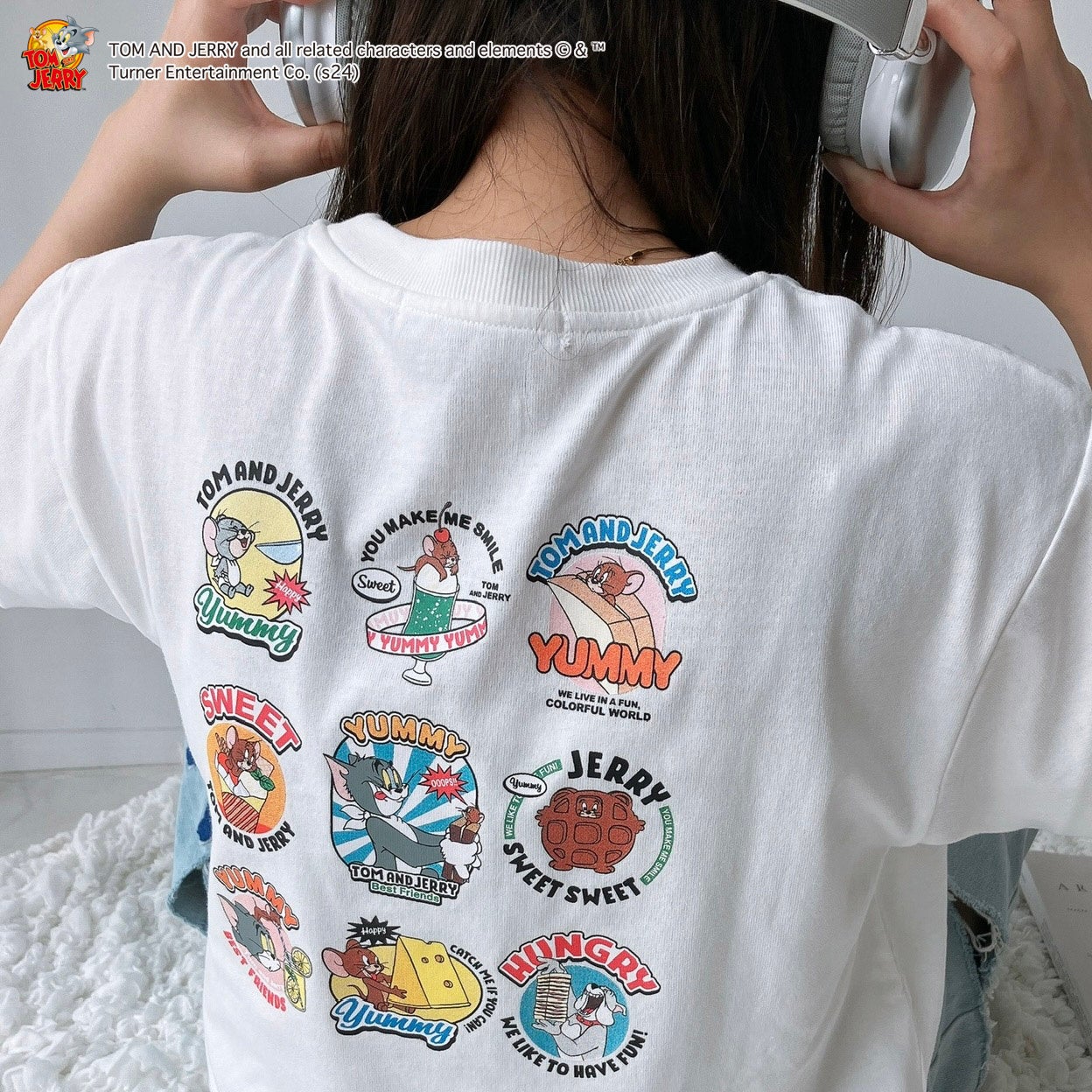 AS KNOW AS plusから2025年に85周年を迎える、『トムとジェリー』のスペシャルなデザインTシャツが登場！