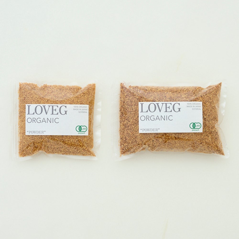 【LOVEG ORGANIC】国産有機大豆100% 有機JAS認証のソイミール（大豆ミート）、オーガニックソイビーンオイル...