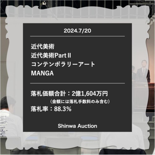 金山平三、松本竣介、山下菊二の作品が注目を集め予想落札価格を上回る【7/20 近代美術/コンテンポラリーアー...