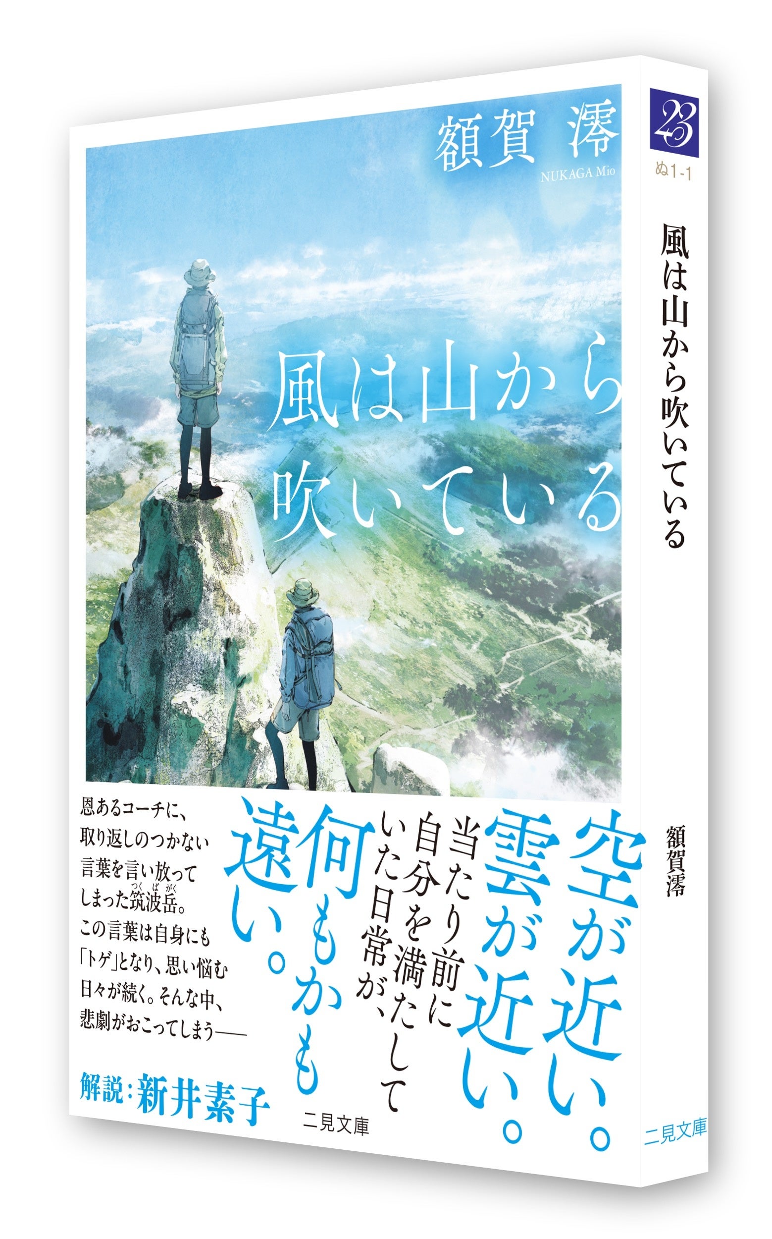 全国の書店員が絶賛！　青春小説の妙手、額賀澪がおくる山岳ミステリ！