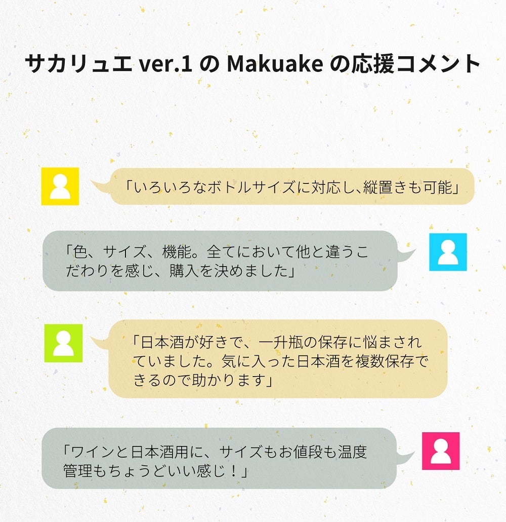 湿度にもこだわったワインセラー「サカリュエ 潤金」プロジェクトをMakuakeにて公開