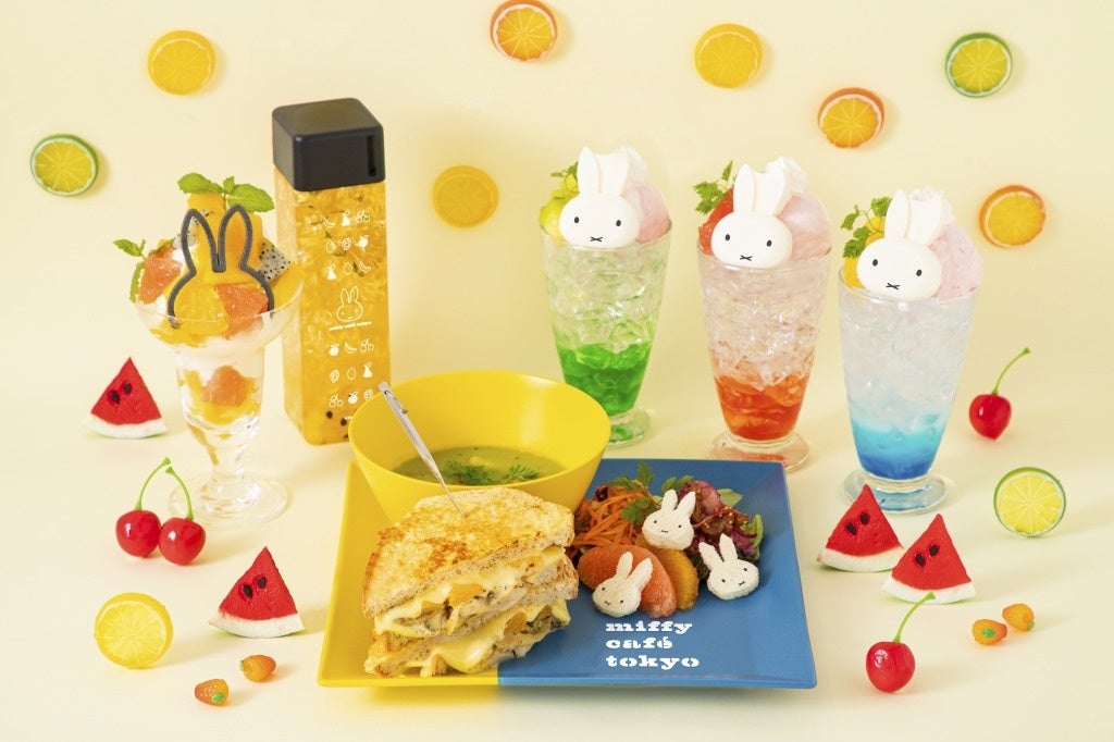 「miffy café tokyo」に夏を彩る限定メニューが登場！