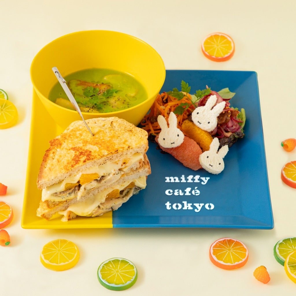 「miffy café tokyo」に夏を彩る限定メニューが登場！