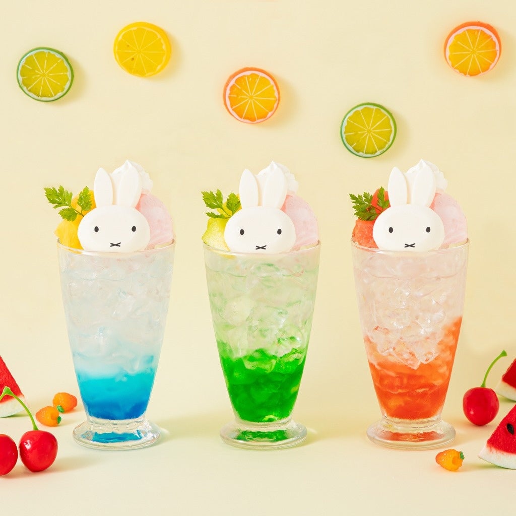 「miffy café tokyo」に夏を彩る限定メニューが登場！