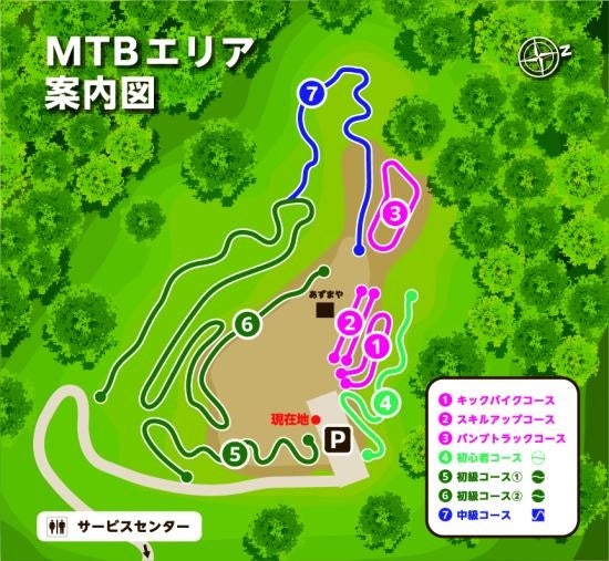 山梨県立「武田の杜保健休養林 健康の森」に山梨県として初となる総合マウンテンバイクエリアが甲府中心部の...