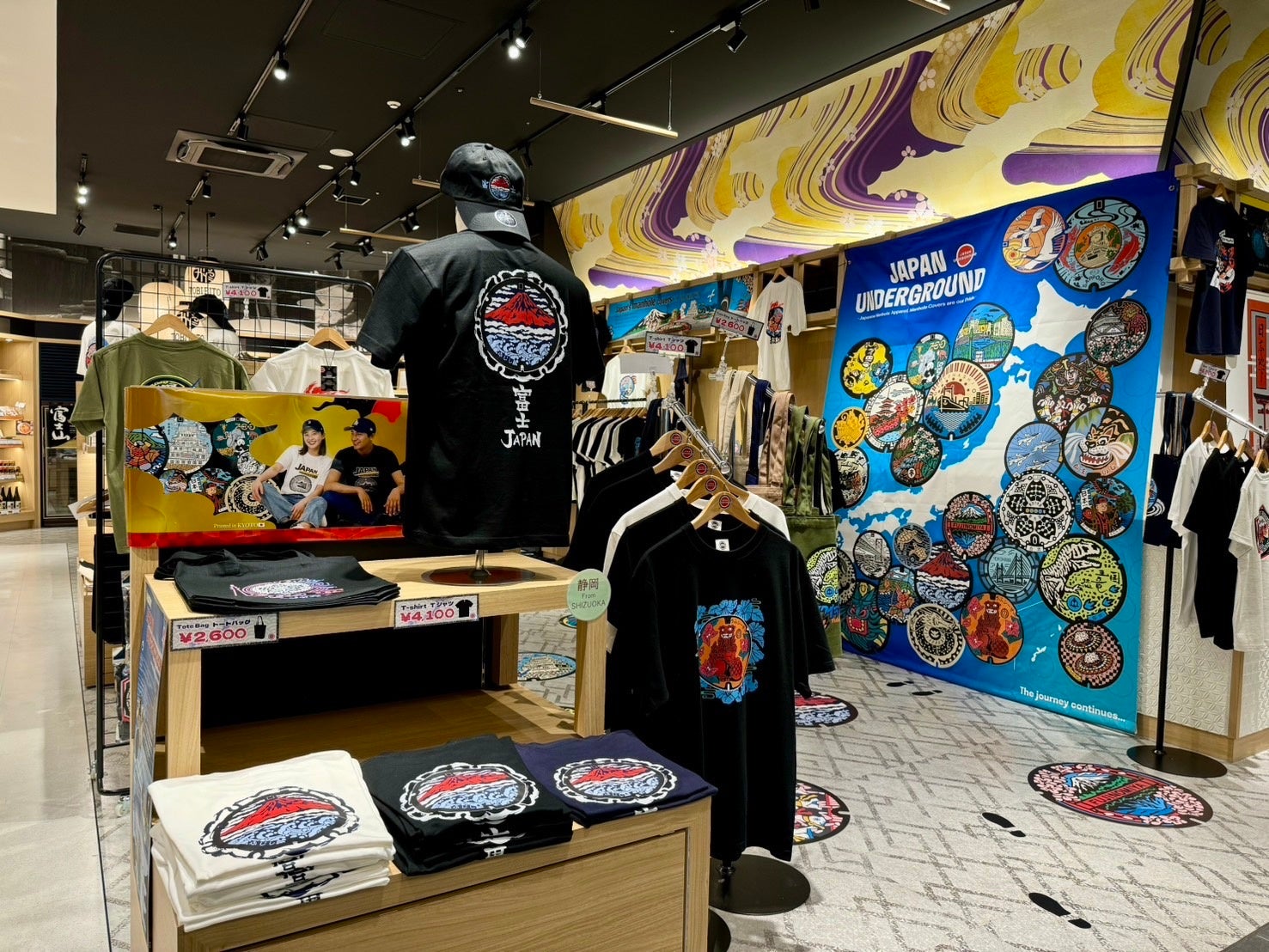 【JAPAN UNDERGROUND】羽田エアポートガーデン2Fの「TOBI・BITO SOUVENIR TOKYO」に過去最大規模で出店！