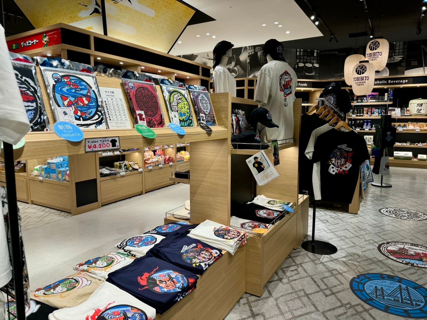 【JAPAN UNDERGROUND】羽田エアポートガーデン2Fの「TOBI・BITO SOUVENIR TOKYO」に過去最大規模で出店！