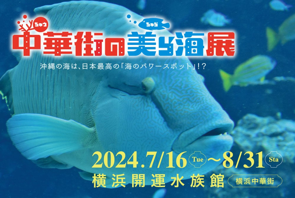 横浜中華街で沖縄気分を味わおう！「中華街の美ら海展」を開催（7月16日～8月31日）