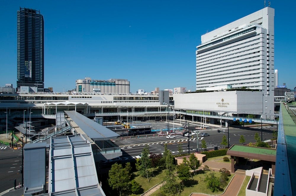 【ホテルグランヴィア広島】建設中の新しい広島駅ビルを間近で見よう！！『HOTEL GRANVIA HIROSHIMA SOUTH GA...