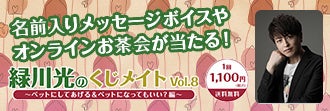 豪華賞品「サイン入りリーフちゃんTシャツ」が当たる 声優・緑川光のオンラインくじ7/23より販売開始 ～7/30 ...