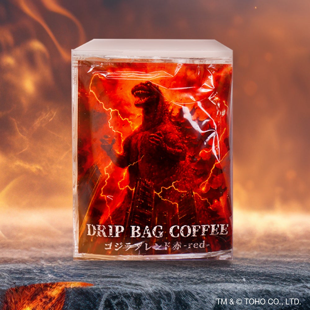 DRIP BAG COFFEE　ゴジラブレンド・キングギドラブレンドを　　新発売!!