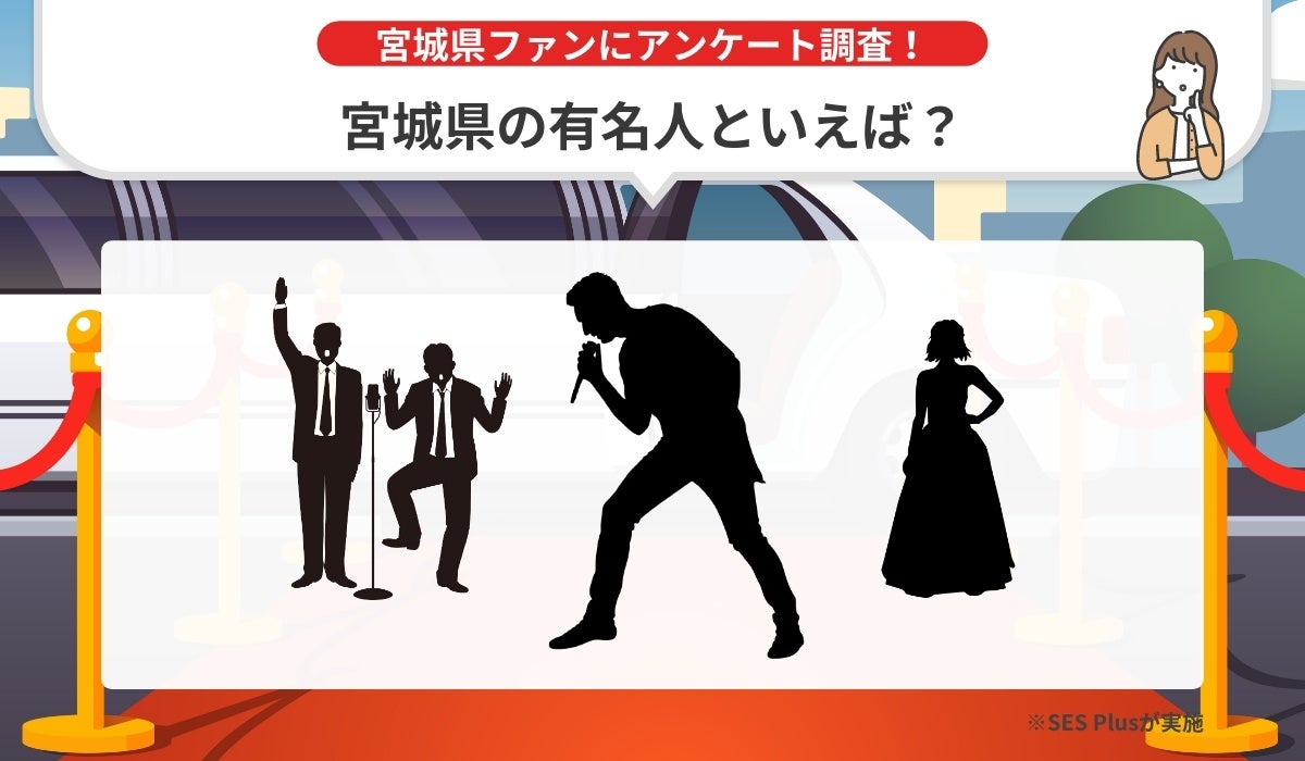 【2024年 宮城県の有名人】ランキングを発表！