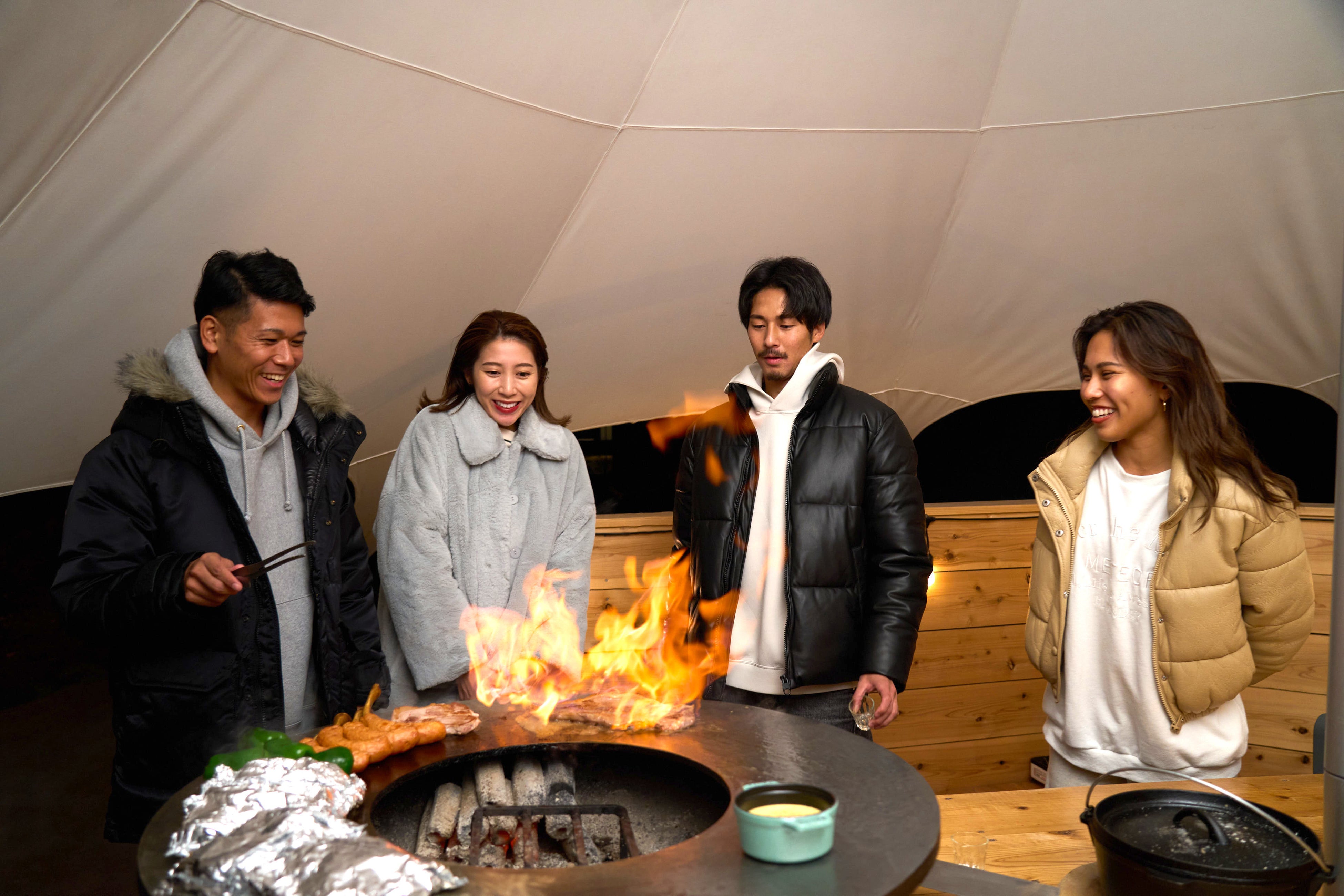 最高のリトリートを体験できる THE FIVE RIVERS FINE GLAMPING 群馬 白沢　夏がきた！7月6日森のプール開きス...