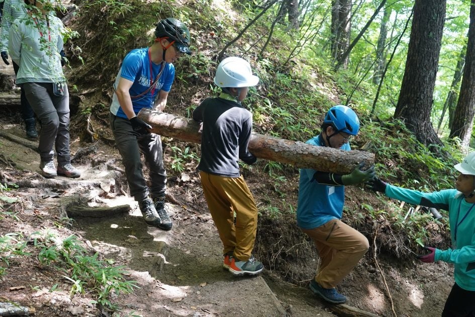 【2024/8/28（水）～29（木）】登山道整備体験イベント「奥信濃トレイル保全ワークショップ」＠カヤの平高原...