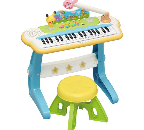 ポケモン公式ベビーブランド「モンポケ」初！
スタンドタイプのピアノ・キーボード
「モンポケ キーボード」6月21日発売　
ピカチュウの声と多彩な機能搭載の本格派