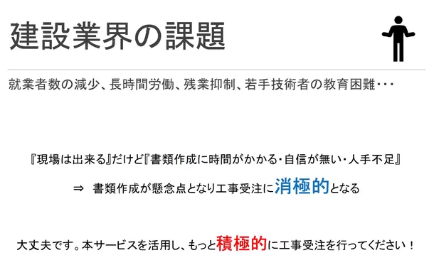 【工事書類の代行サービス「工事書類アシスト」をリリース】
株式会社Niarail