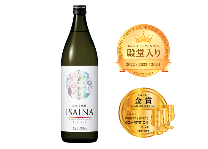 全量芋焼酎「ＩＳＡＩＮＡ」