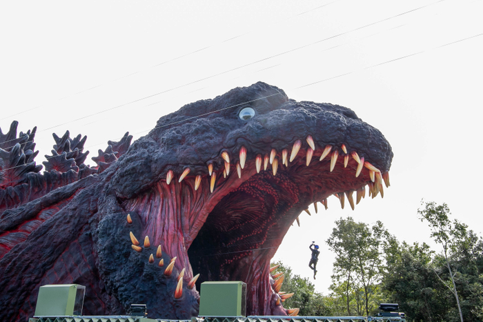 ニジゲンノモリに怪獣襲来！押して集めるスタンプラリーで大自然を駆け巡れ！お子様限定『夏のゴジラスタンプラリー』7月20日（土）～9月1日（日）にて作戦開始