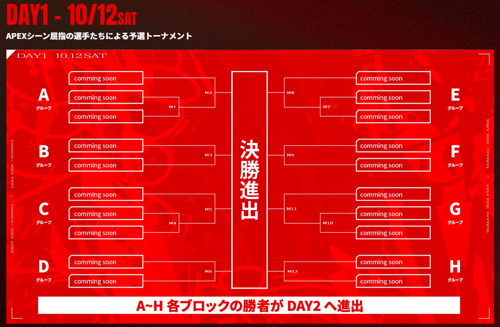 「TAIMAN＋」LaLa arena TOKYO-BAYにて2DAYSオフライン大会開催決定！Apex Legendsで世界各国のトッププロと...