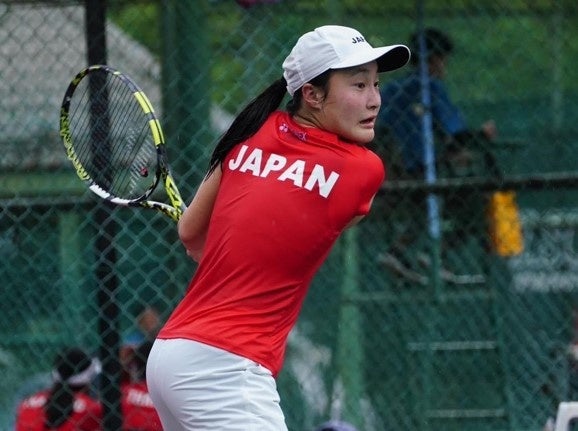 駒田唯衣（ノア名古屋瓢箪山）が選出された日本代表　国際テニス連盟（ITF）が主催する14才以下国別対抗戦「...