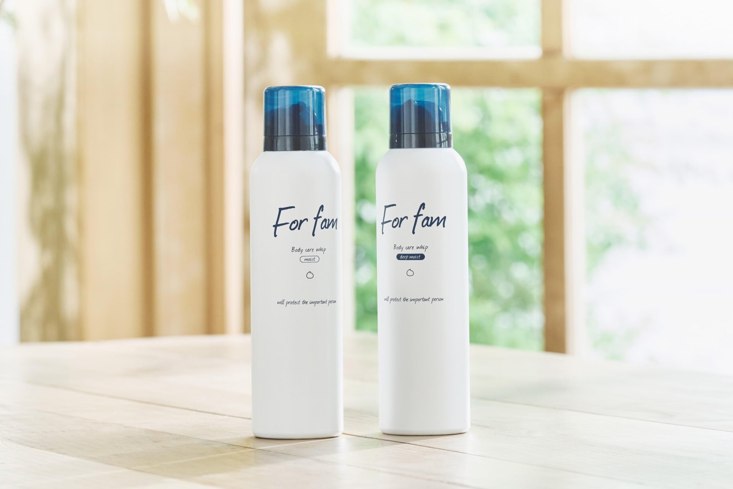 こどもから大人まで家族みんなで使えるFamily cosmeブランド「For fam(フォーファム)」から新感覚！泡×ワセリン※1のホイップタイプ保湿アイテムが新登場！