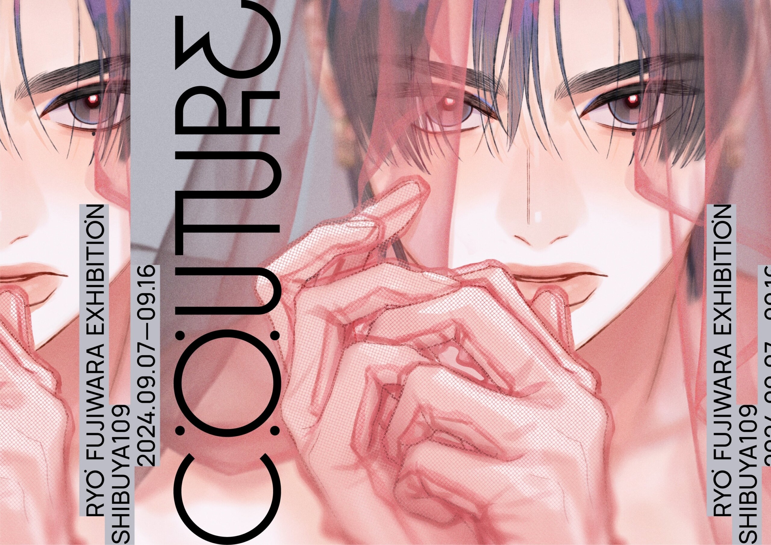 冨士原良が初個展「COUTURE」をSHIBUYA109で開催