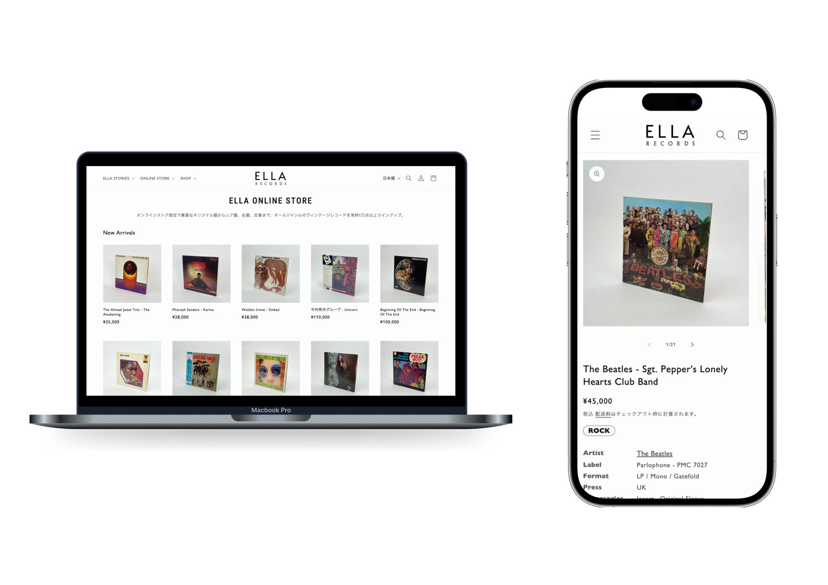 ELLA ONLINE STORE イメージ画像