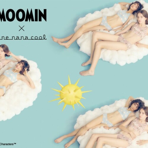【2024/8/1 debut】「MOOMIN」×une nana coolを代表するアイテムがコラボレーション！