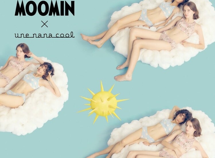 【2024/8/1 debut】「MOOMIN」×une nana coolを代表するアイテムがコラボレーション！