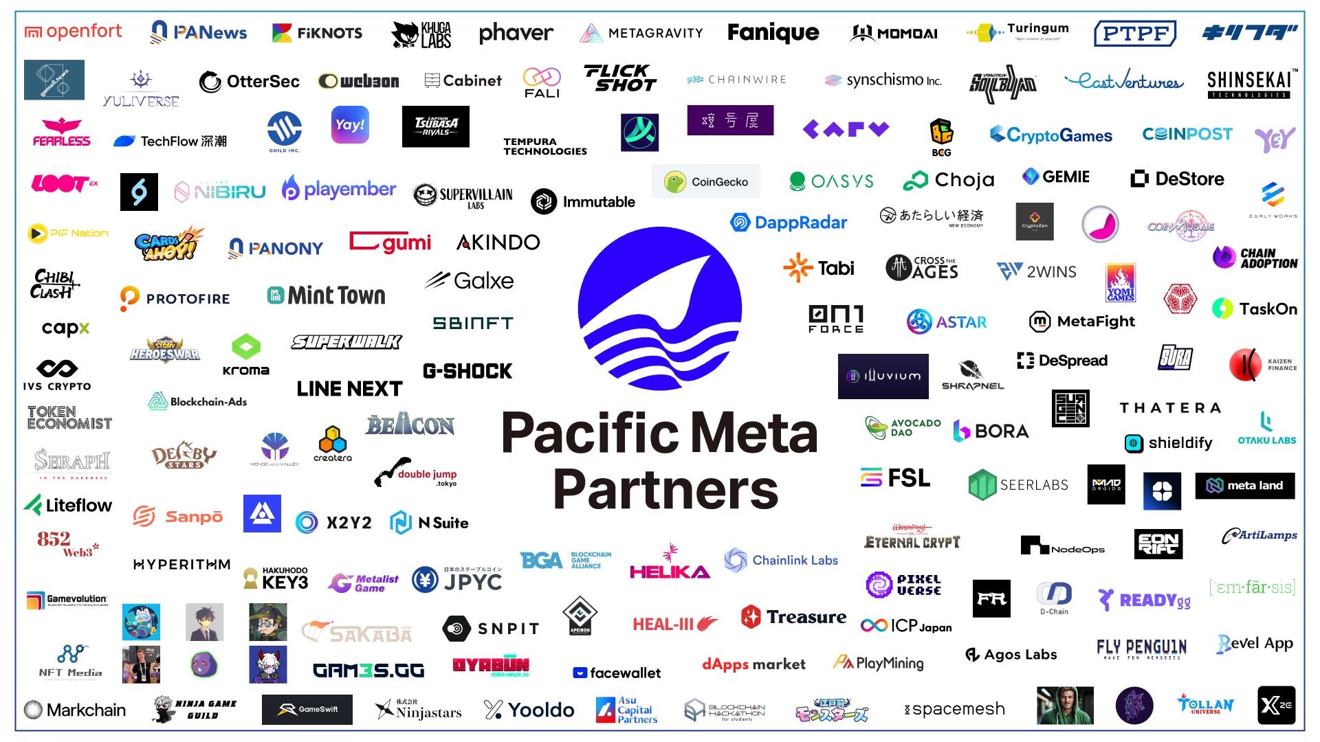 Pacific Meta、日本のWeb3プロジェクトの海外展開を支援する紹介プラットフォーム「Pacific Meta Partners」...