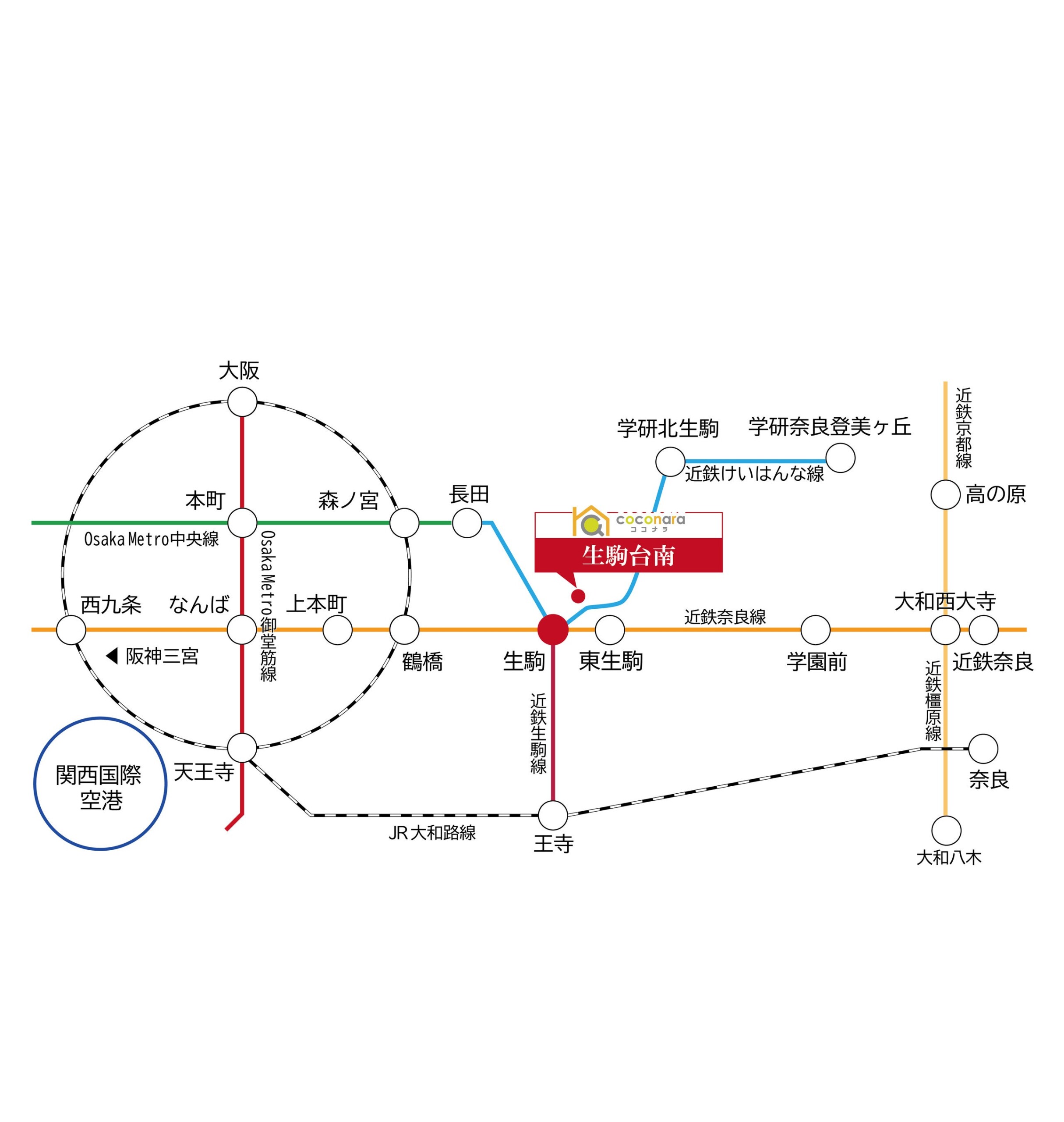 生駒市の新築分譲地「ココナラ生駒台南」、この夏間もなくオープン！