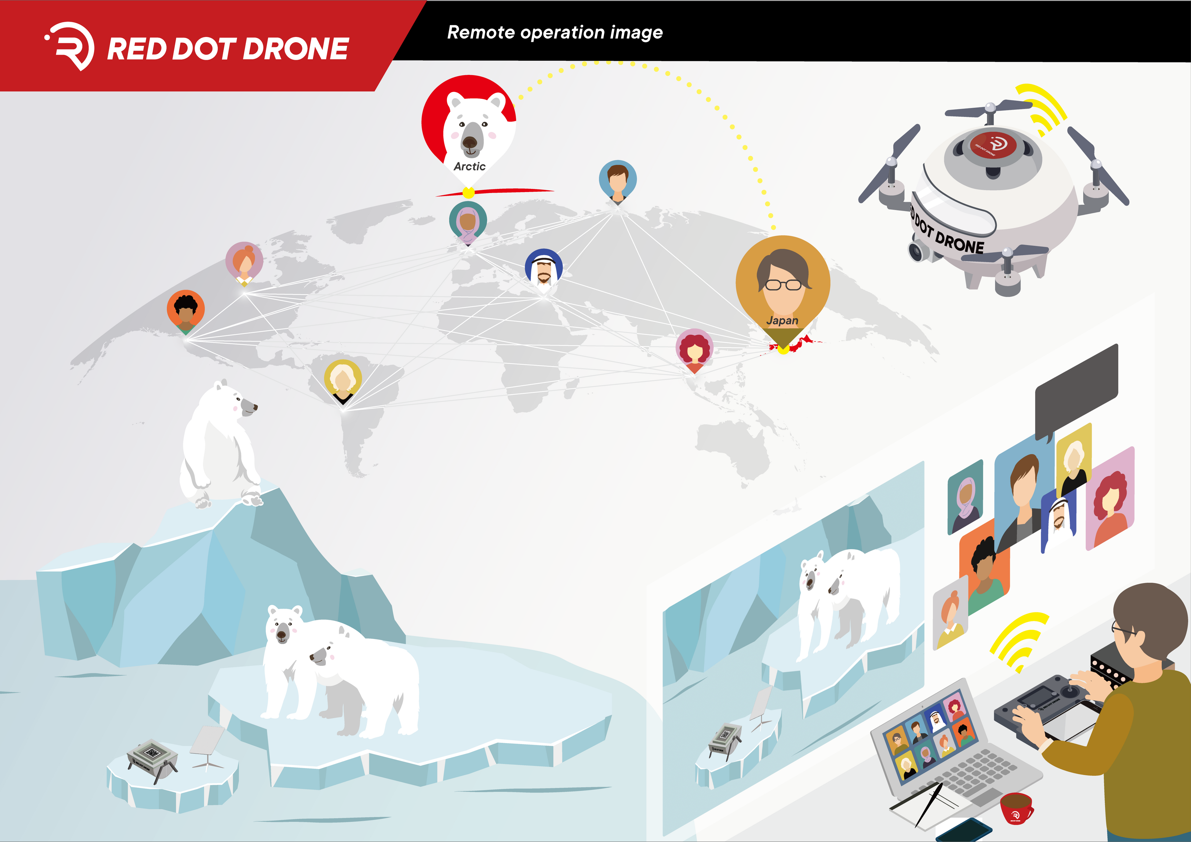 Red Dot Drone Japan、公益財団法人 大阪産業局のIoT・ロボットビジネス実証実験支援プログラムの支援で「GPS...