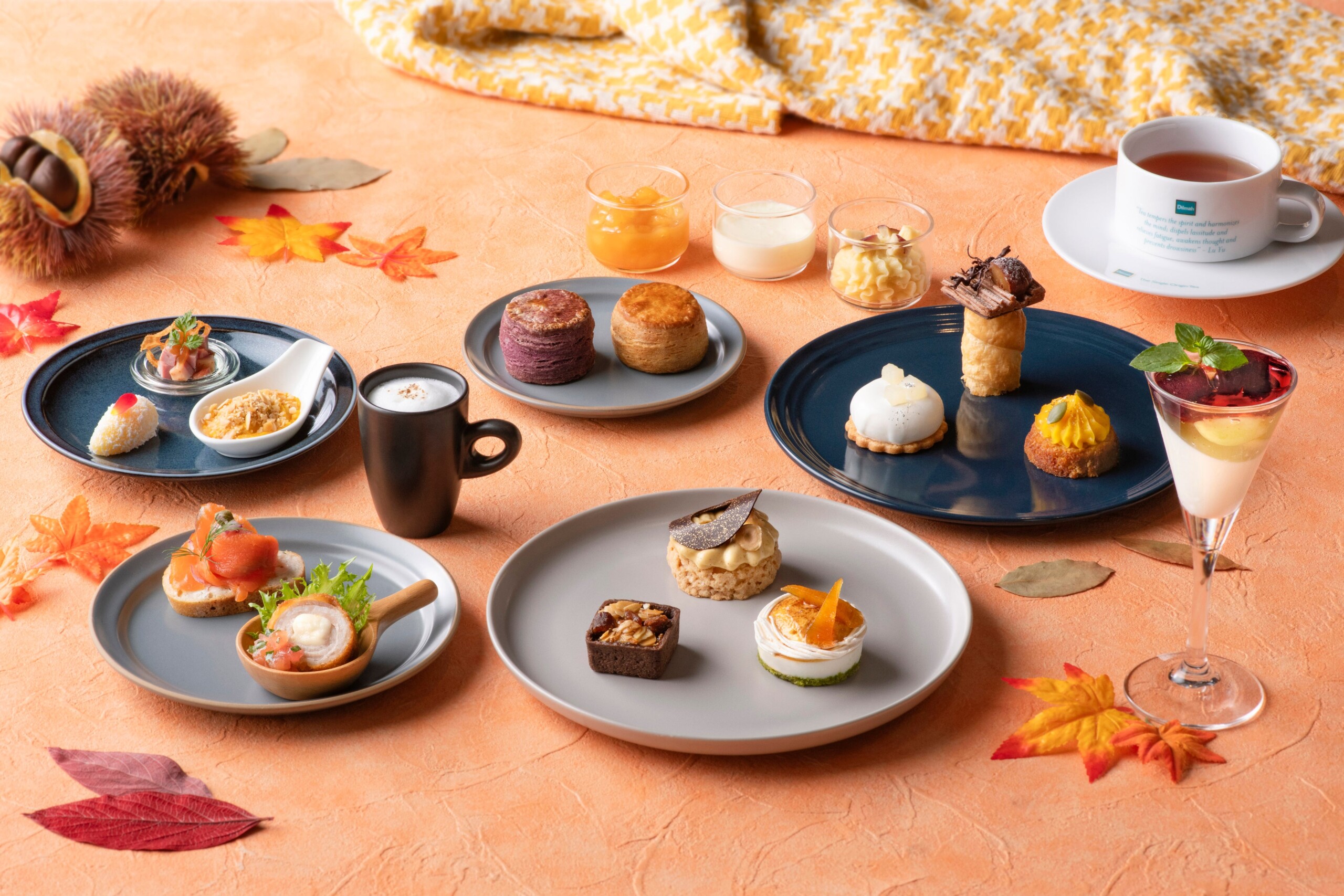 食欲の秋到来！秋の味覚が堪能できる全14種類のメニュー「Autumn Afternoon Tea（オータムアフタヌーンティー...