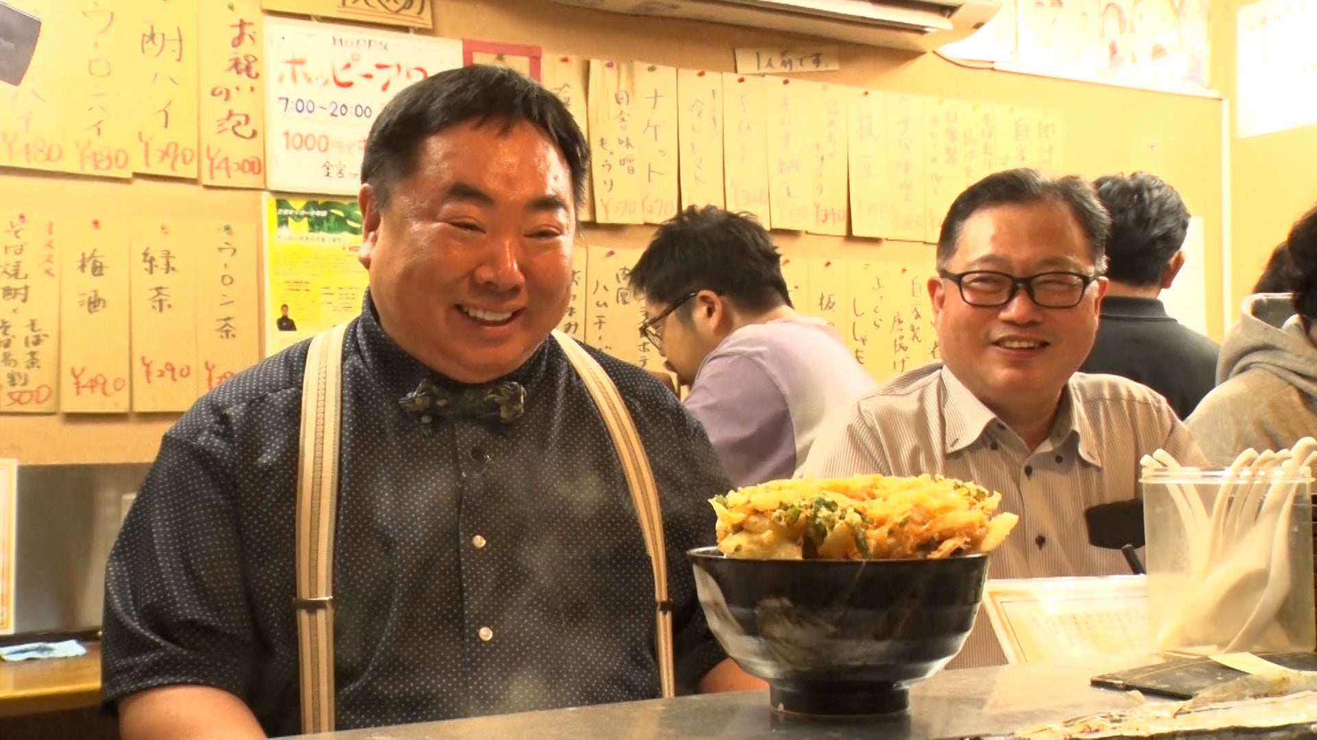 【ＢＳ日テレ】「ドランク塚地のふらっと立ち食いそば」　池尻大橋の横丁で見つけた常連が集う立ち食いそば！...